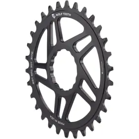 Rfc30-bst-sh12 Wolf Tooth Direct Mount Chainring - 30t Black