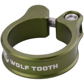 Wolf Tooth Sc-35-olv Seatpost Clamp - 34.9mm Olive