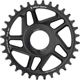 Shep8-34-st Wolf Tooth Shimano Ep-8 Direct Mount Chainring - Drop-stop St 34t Black
