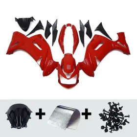 Tusyimocnf88 Wynmoto Fwer-6f 06-10 #tusyimocnf88 Gloss Red Fairings For Kawasaki Er-6f Ninja 650r 2006 2007 2008 Abs Bodywork