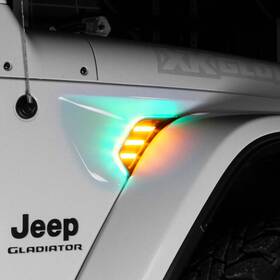 Xkglow 850023940223 Xk-vent-rgb-kit Fits Xk Glow Xkchrome Jeep Air Vent Light Rgb Amb