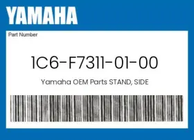 1c6-f7311-01-00 Yamaha Genuine Stand Side -