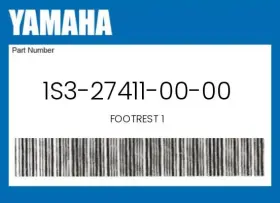 1s3-27411-00-00 Yamaha Genuine Footrest 1 -