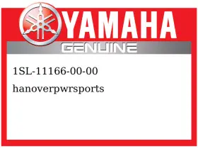 1sl-11166-00-00 Yamaha Oem Part Pipe Breather 1