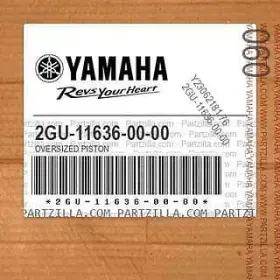 2gu-11636-00-00 Yamaha Piston 0.50mm O/s 2gu116360000 New Genuine Oem Part