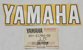 38v-21784-00-00 Yamaha Nos 1985-1986 Ty350 Trials And 1988 Terrapro 350 Decal Emblem Oem 38v-21784