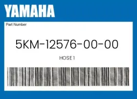 5km-12576-00-00 Yamaha Genuine Hose 1 -