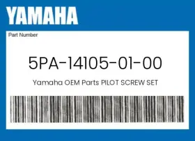 5pa-14105-01-00 Yamaha Genuine Pilot Screw Set -