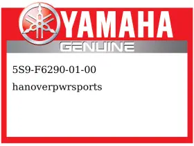 5s9-f6290-01-00 Yamaha Oem Part 5s9f62900100 Rear View Mirror Assy Right G2u