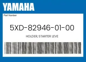 5xd-82946-01-00 Yamaha Genuine Holder Starter Leve -