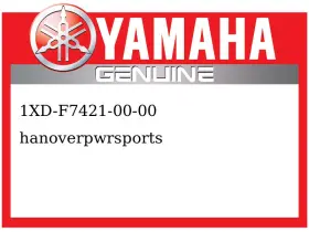1xd-f7421-00-00 Yamaha 81056 Genuine Oem Part Number # Footrest 2 Replacement