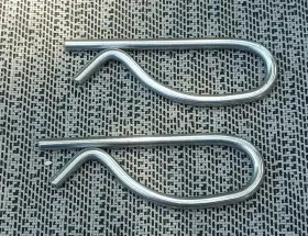 8a7-77157-00-00 Yamaha Hood Pin New Reproduction Stainless Steel Srx Gpx Ex