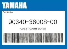 90340-36008-00 Yamaha Genuine Plug Straight Screw -
