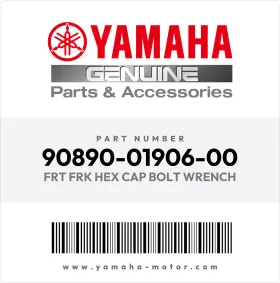 90890-01906-00 Yamaha Nos Oem Part Frt Frk Hex Cap Bolt Wrench