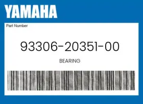 93306-20351-00 Yamaha Genuine Bearing -
