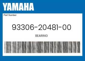 Yamaha 93306-20481-00 Genuine Bearing -