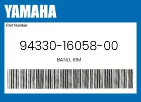 94330-16058-00 Yamaha Genuine Band Rim -