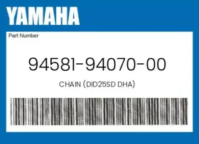 94581-94070-00 Yamaha Genuine Chain Did25sd Dha -