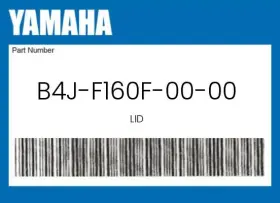 B4j-f160f-00-00 Yamaha Genuine Lid -