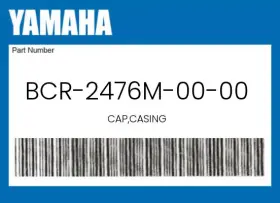 Bcr-2476m-00-00 Yamaha Genuine Cap Casing -