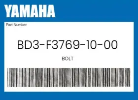 Bd3-f3769-10-00 Yamaha Genuine Bolt -