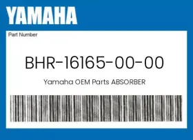 Bhr-16165-00-00 Yamaha Genuine Absorber -