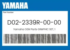 D02-2339r-00-00 Yamaha Genuine Graphic Set 1 -