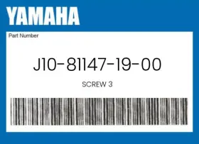 J10-81147-19-00 Yamaha Genuine Screw 3 -
