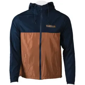 Vdf-23jya-nv-lg Yamaha Oem Part Windbreaker-two Tone Tan/nv