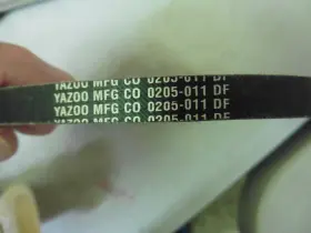 0205-011 Yazoo New Old Stock Genuine / 205-011 Belt