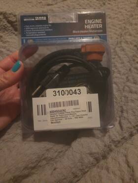 Zerostart/temro 3100043 Ford 6.9l /7.3l Idi Powerstroke Zero Start Block Heater
