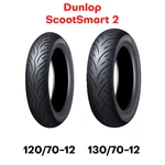 New Dunlop Scootsmart Motorcycle Tire Front Rear Set 120/70-12 130/70-12 12". Price: $248.85.