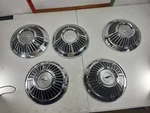 Rare 63 Impala Belair 66 Chevy Ii Nova Dog Dish Poverty Hubcaps Wheel Covers Used. Price: $999.99.