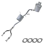 Pipe Back Exhaust System Kit Fits: 2005-2006 Infiniti G35X Sedan Awd New. Price: $569.81.