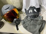 Fly Racing Dot Odyssey Helmet Large With Anti-fog SHIELDS/2 Visors Model XD-16 New. Price: $185.00.