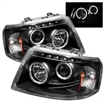 Spyder Auto 5010117 Black/clear Halo Projector Headlights For 03-06 Expedition New. Price: $274.31.