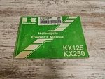 Kawasaki Motorcycle Owner's Manual KX125-L1 KX250-L1 Part No. 99920-1917-02 Used. Price: $23.99.