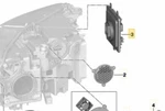 Genuine Headlight Control Module Fits Bmw 63115A0AFB0 New. Price: $462.98.