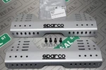 Sparco Aluminum Heavy Duty Side Mount Silver Fia Approved For Competition Seat New. Price: $175.00.