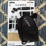 Lezyne M-caddy Seat Bag W/ CO2 Repair Kit Tire Inflator Cartridge Lever New. Price: $39.99.
