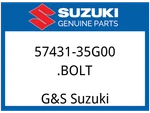 Suzuki Oem Part 57431-35G00 Bolt, Pivot New. Price: $32.83.