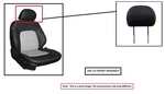 Left Blk Front Headrest Oem 2019 Mercedes-benz GLC300 Used. Price: $75.00.