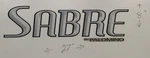 2PCS Forest River 2013 Sabre By Palomino Rv Side / Rear Logo Decals 27X8" Tan New. Price: $26.99.