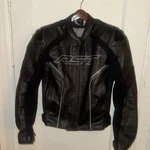Rst S1 Aaa Leather Motorcycle Motorbike Sports Jacket - Stealth Black Nice! New. Price: $300.00.