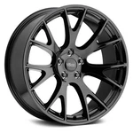 Voxx Replica Hellcat Wheels 20X10.5 (25, 5X114.3, 71.6) Black Rims Set Of New. Price: $1064.32.