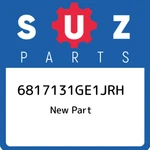 68171-31GE1-JRH Suzuki Emblem,rr Fender 6817131GE1JRH, New Genuine Oem Part. Price: $70.16.