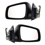 For 08-14 Lancer Rear View Door Mirror Power Non-heated Manual-folding Set Pair New. Price: $115.95.