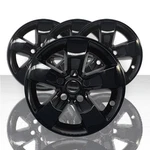 4 Fits Dodge Ram 1500 Truck 2013-2023 Black 17" Wheel Skins Hub Caps Rim Covers New. Price: $77.99.