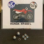 Honda XR650L 93-26 Magnetic Engine/frame Oil Drain Plugs & Hd Fork Clamp Nuts New. Price: $28.55.