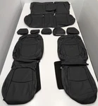 For Toyota RAV-4 Xle Limited 2019-2025 Black Leather Seat Covers KR434 New. Price: $573.18.